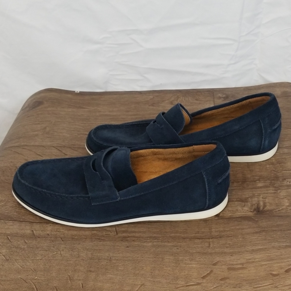 Alfani Suede Loafers, Size 8